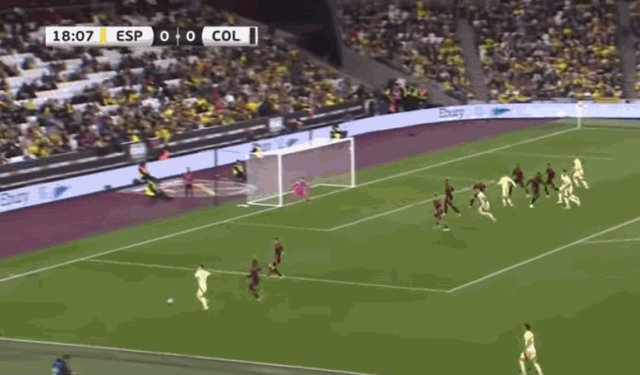 【友谊赛】迪亚斯献助攻，哥伦比亚1比0战胜西班牙(2)